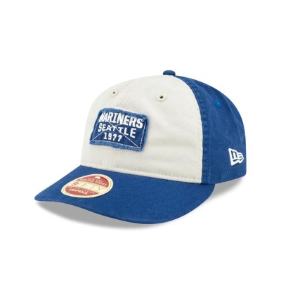 Seattle Mariners Gorra | New Era MLB Heritage Retro Crown 9fifty Snapback Cap Mexico - Marrom